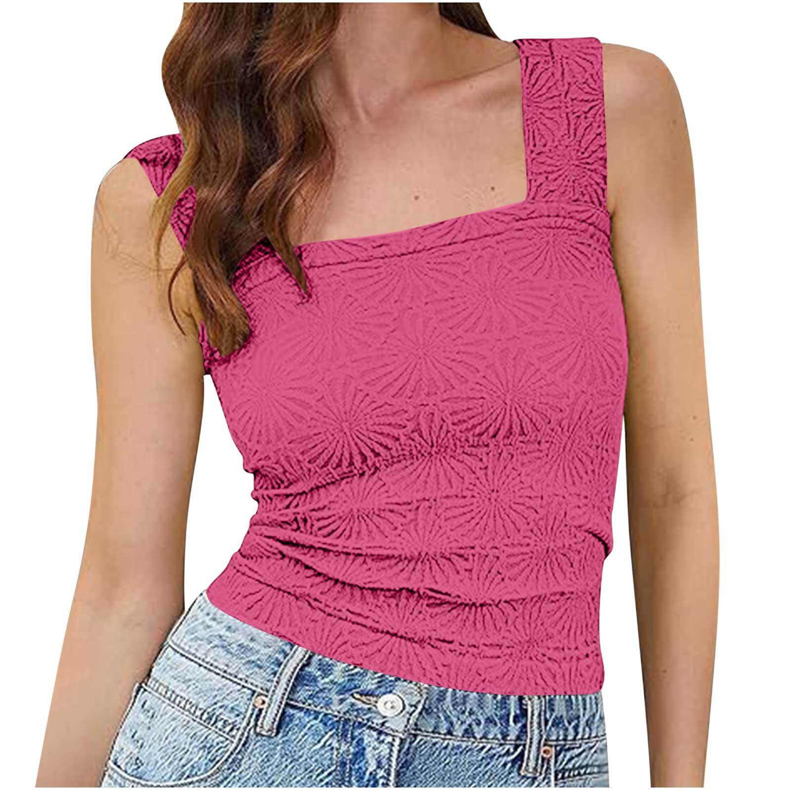 New Slim Fit Square Neck Vest