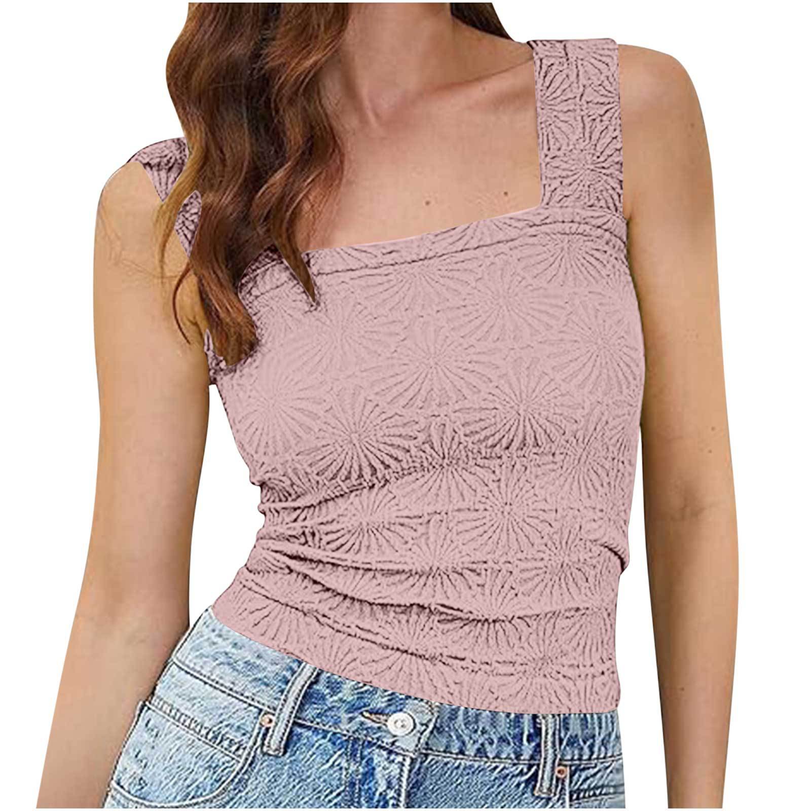 New Slim Fit Square Neck Vest