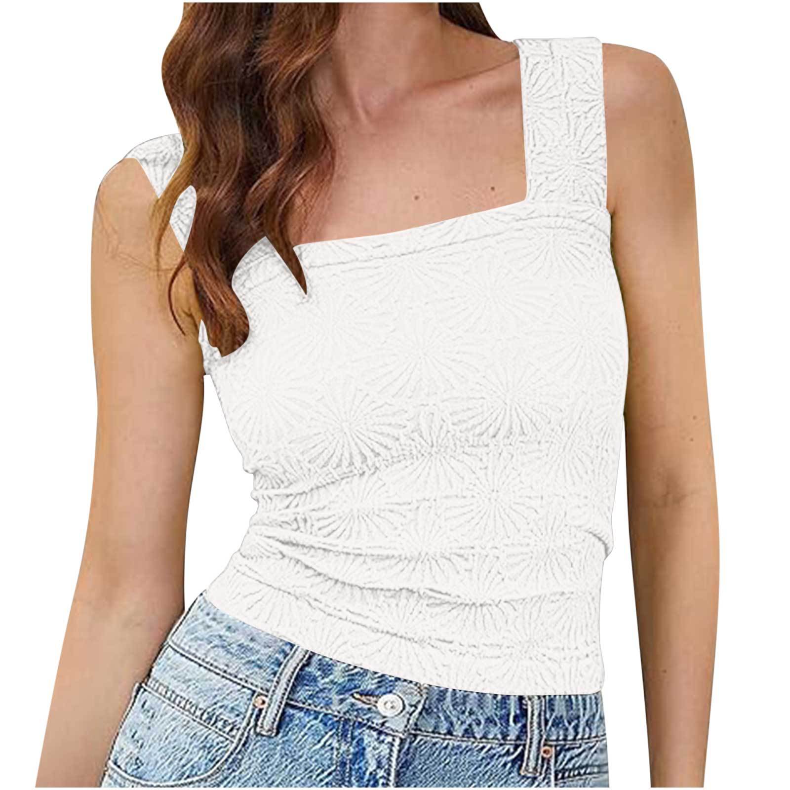 New Slim Fit Square Neck Vest