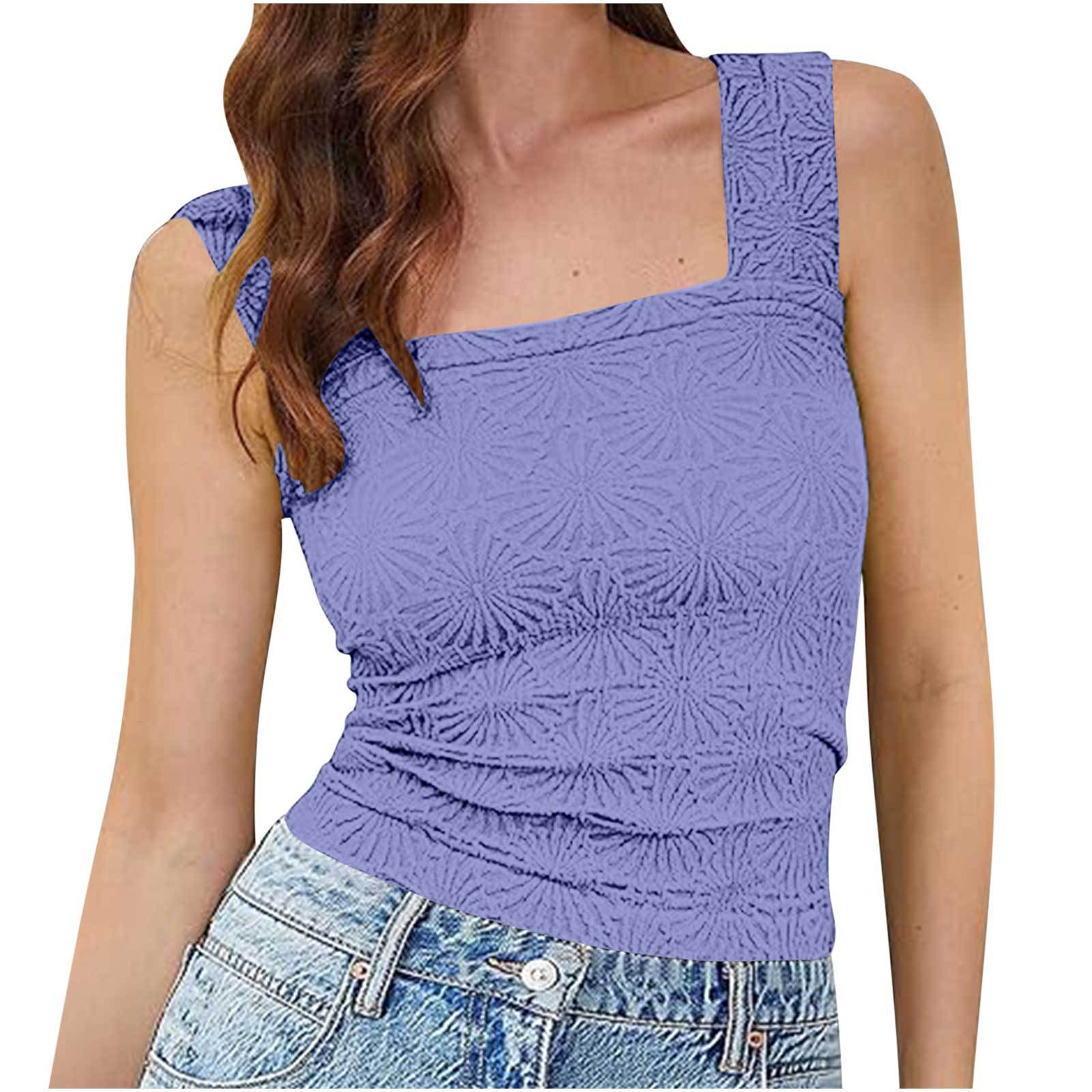 New Slim Fit Square Neck Vest