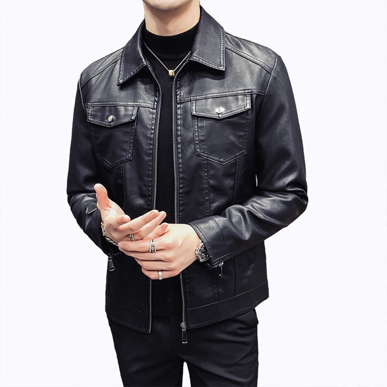Fall Winter Men Quilted